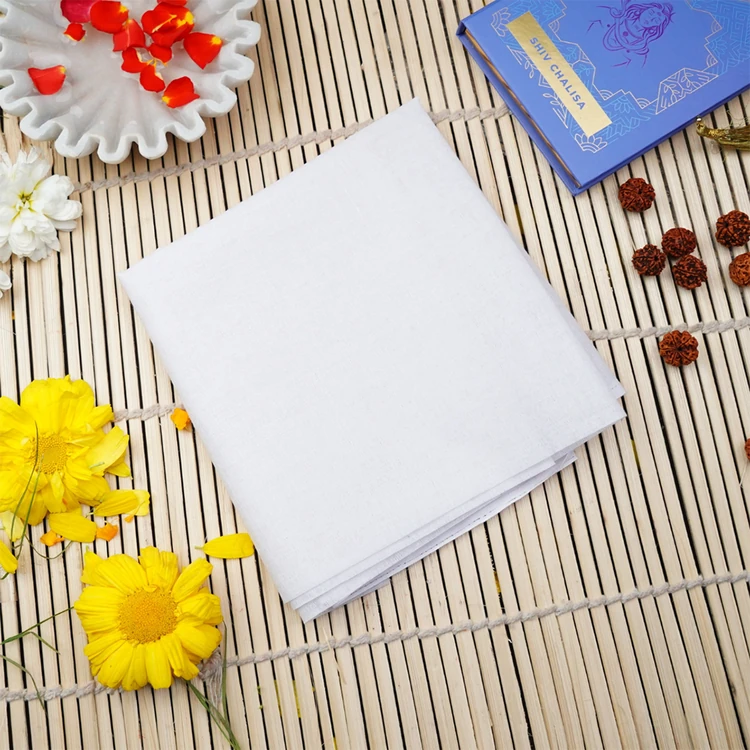 White Pooja Cloth by ServDharm