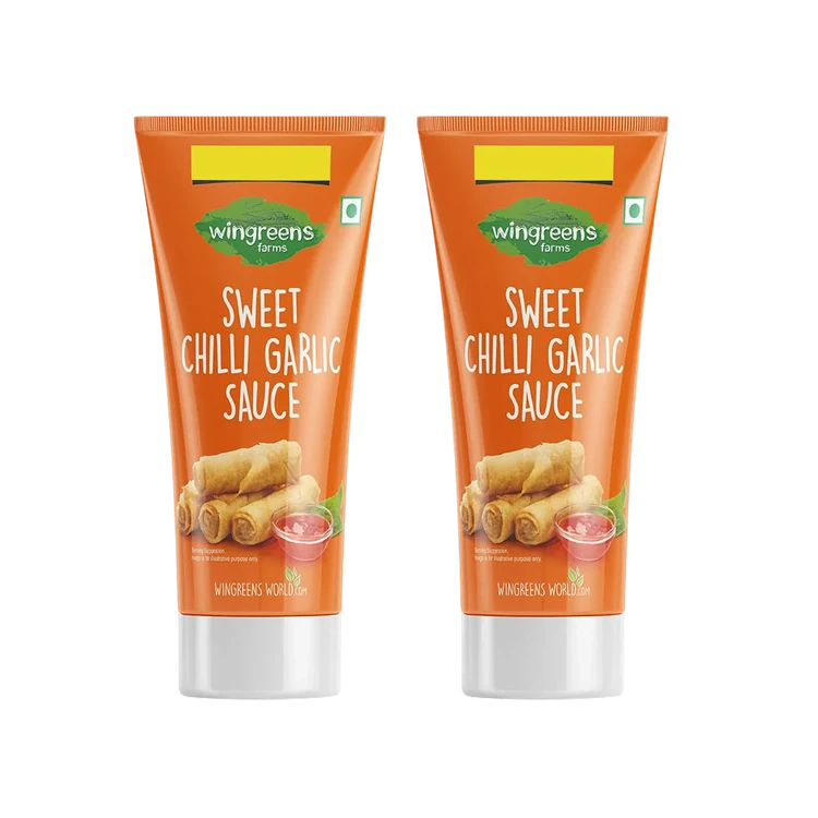 Wingreens Farms Sweet Chilli Garlic Sauce - Pack of 2