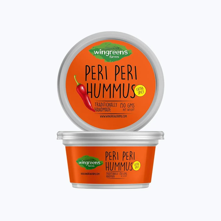 Wingreens Farms Peri Peri Hummus Dip