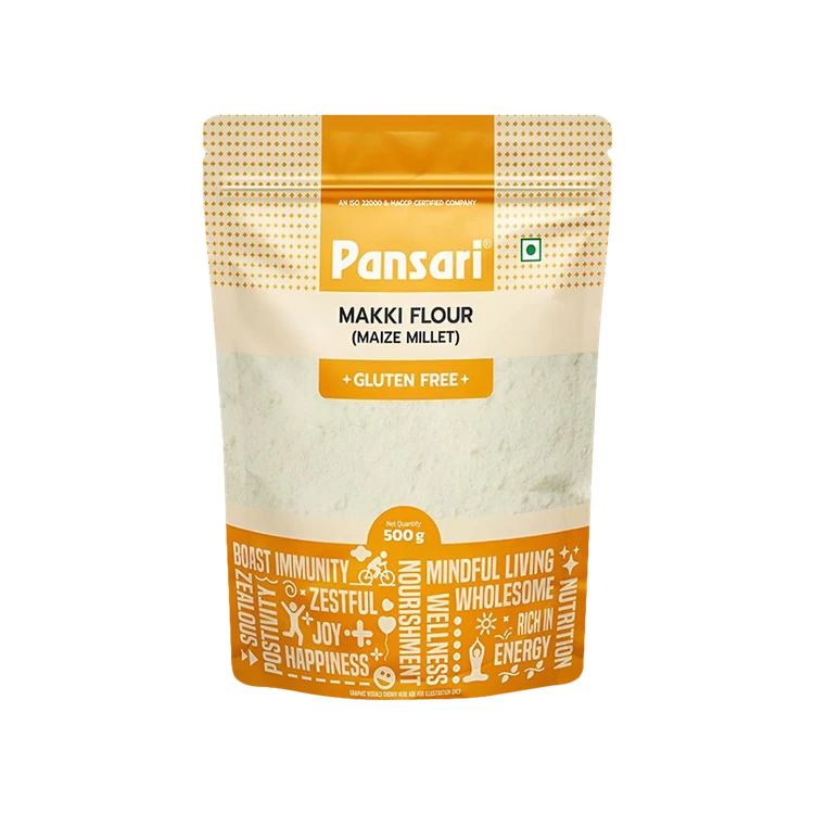 Pansari Makki Atta (Maize Flour) (Mekke Jola Hittu)