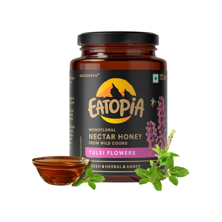 Eatopia Monofloral Nectar Honey (Tulsi Flowers)