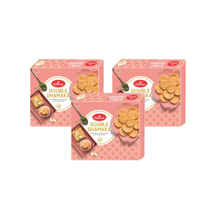 Haldiram's Double Dhamaka Gift Pack - Pack of 3