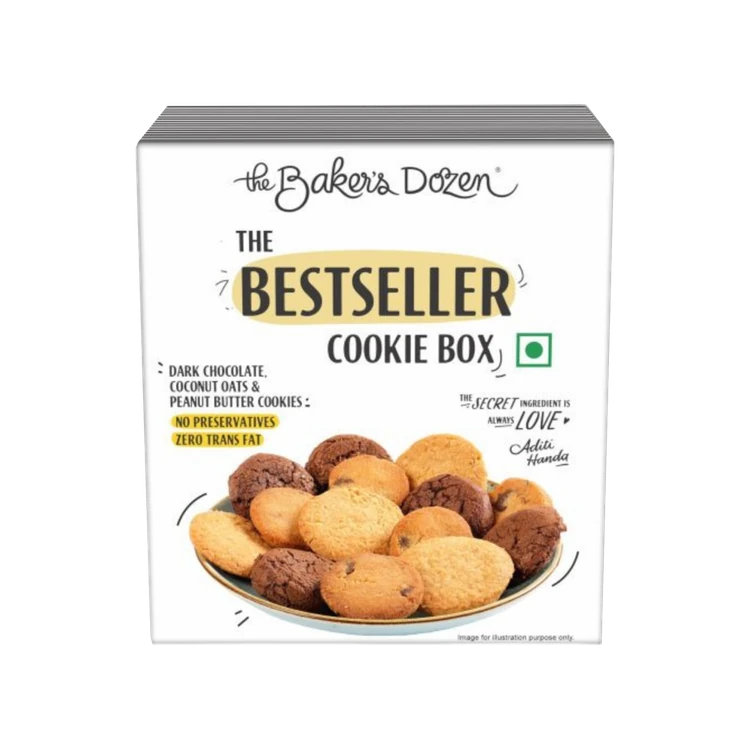 The Baker's Dozen Bestseller Cookies Box