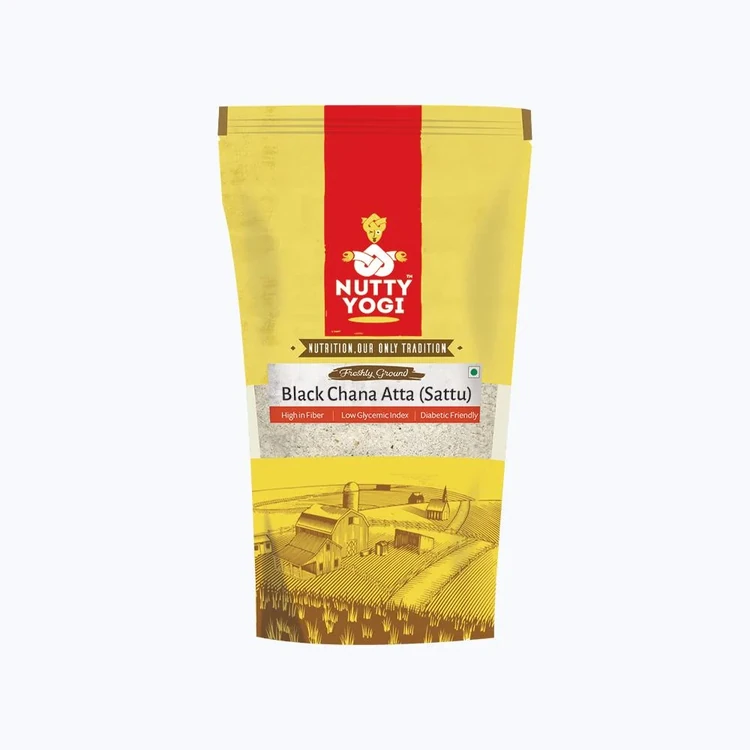 Nutty Yogi Black Chana Atta Sattu (Sattu Hittu)