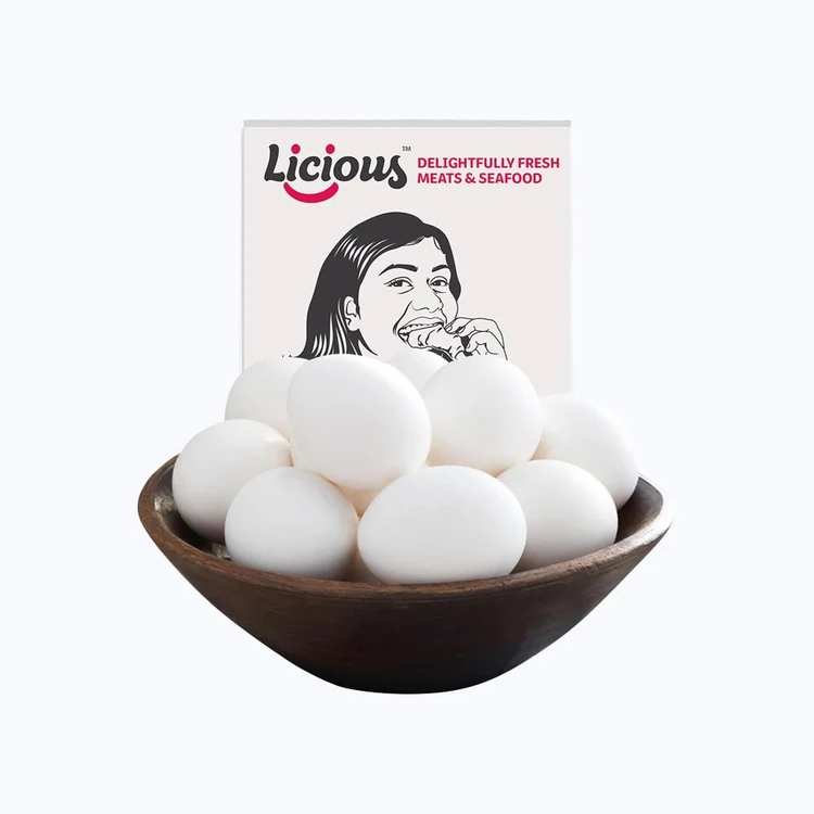 Licious White Protein Rich Eggs