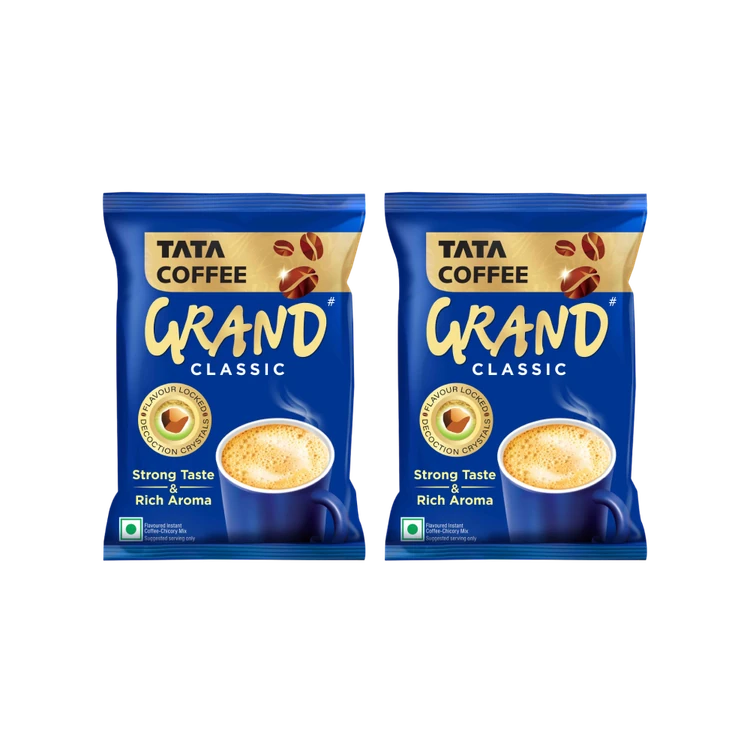 Tata Coffee Grand Classic- Instant Coffee - Pack of 2