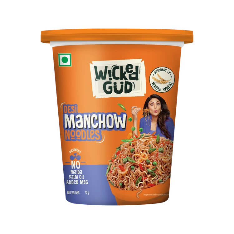 WickedGud Desi Manchow Cup Noodles