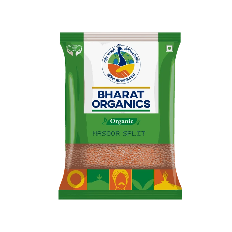 Bharat Organics - Organic Masoor Dal