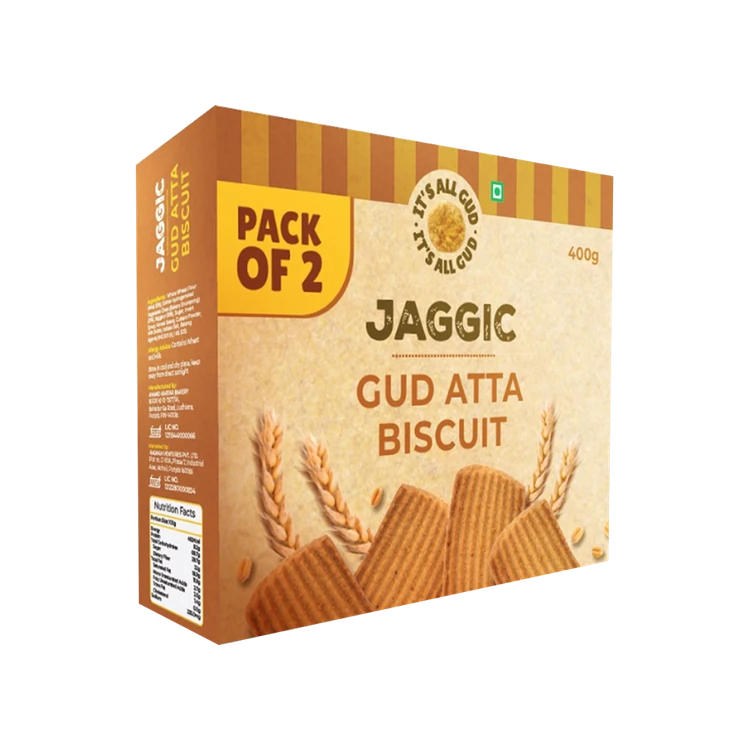 Jaggic Gud Atta Biscuit
