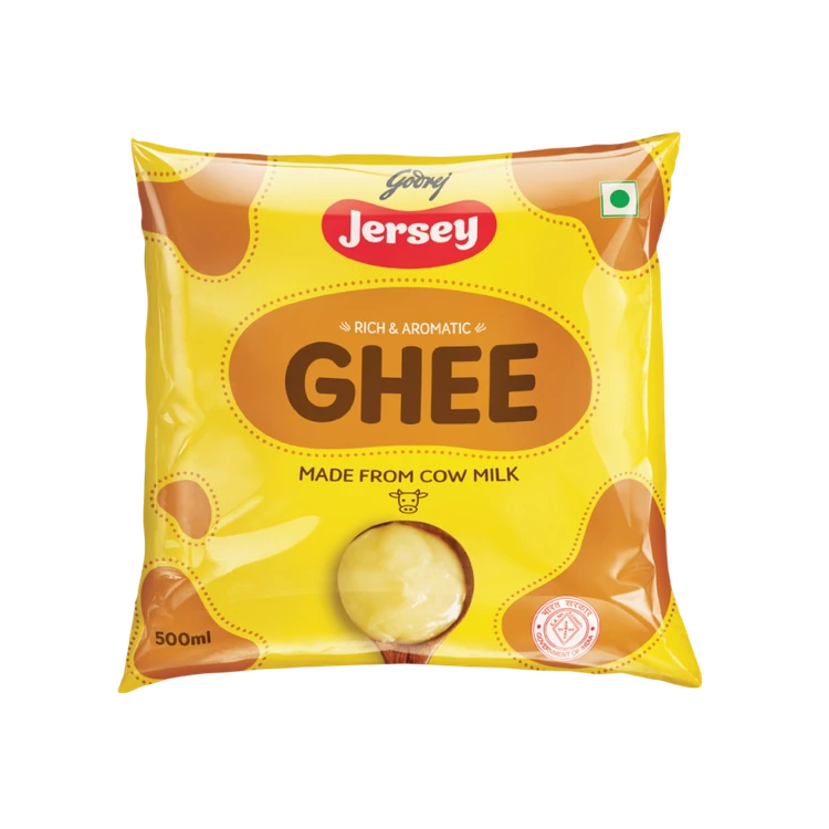 Godrej Jersey Cow Ghee - 500 ml (Hasuvina Tuppa)
