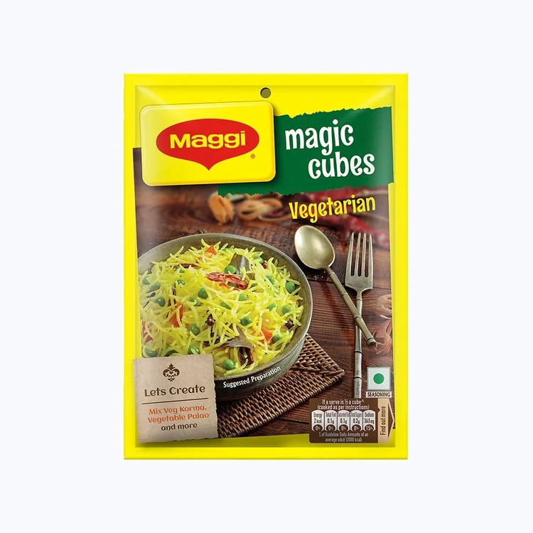 Maggi Magic Cubes-Vegetarian Masala (10 Cubes)