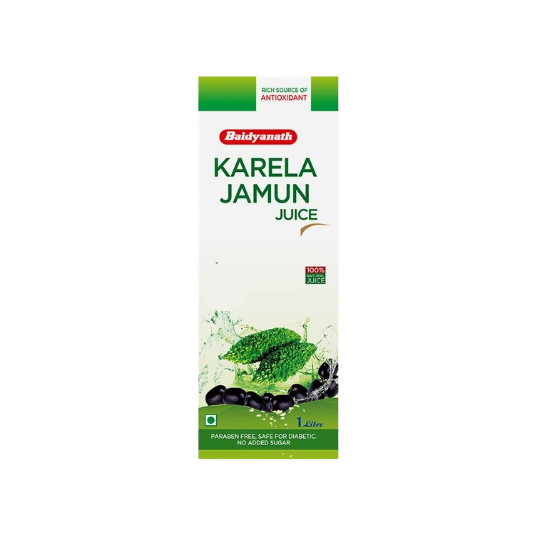 Baidyanath Karela Jamun Herbal Juice (Maintain Healthy Sugar Level)