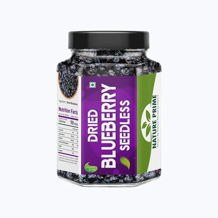 NATURE PRIME Dried Blueberries Seedless