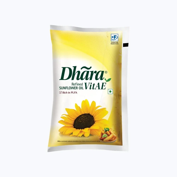 Dhara Health Refined Sunflower Oil (Suryakanthi Enne)