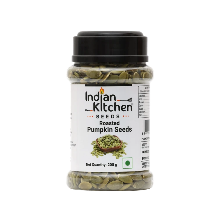 Indian Kitchen Roasted Pumpkin Seeds (Kumbalakayi Beeja)