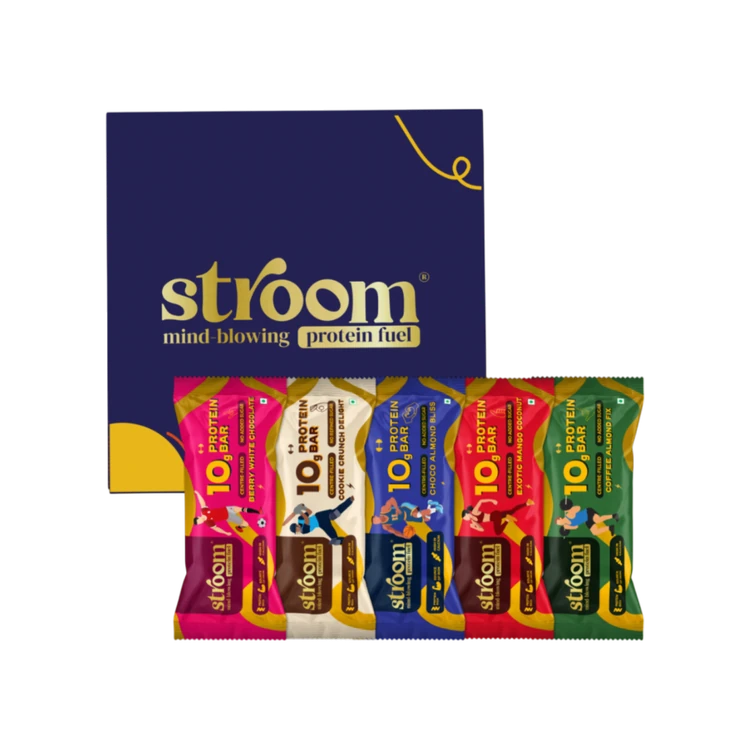 Stroom Centre-Filled 10g Protein Bar (Assorted)