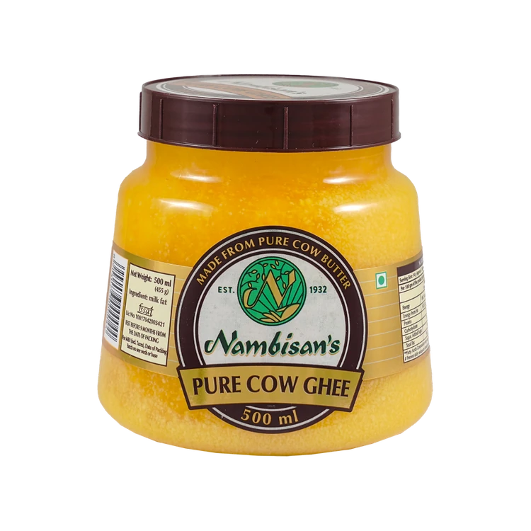 Nambisan's Pure Cow Ghee (500 ml) (Hasuvina Tuppa)