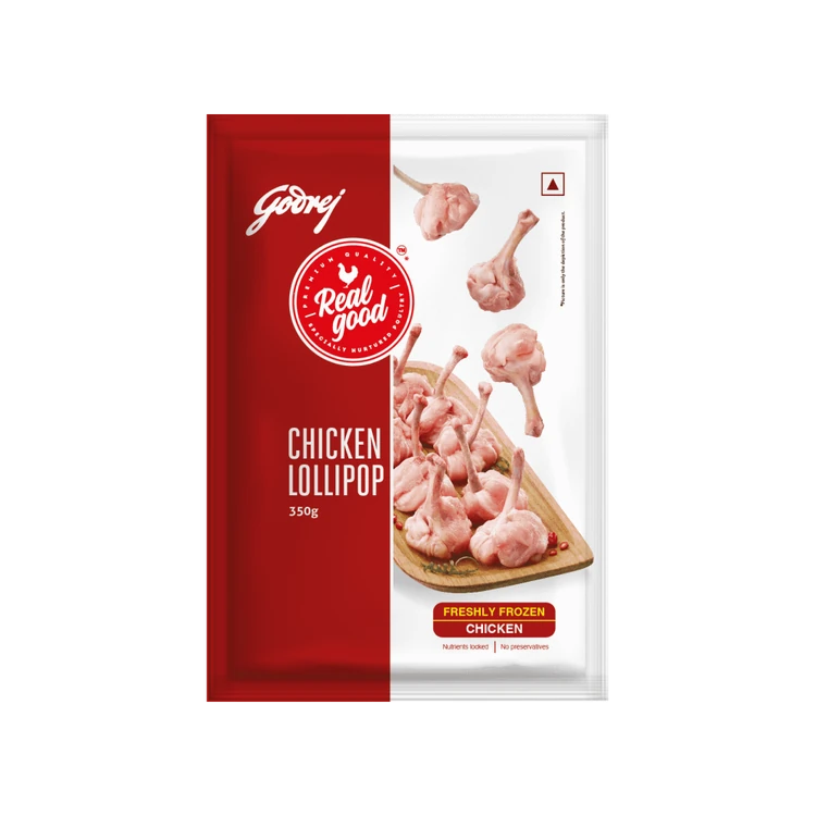 Godrej Real Good Chicken Lollipop (Freshly Frozen)