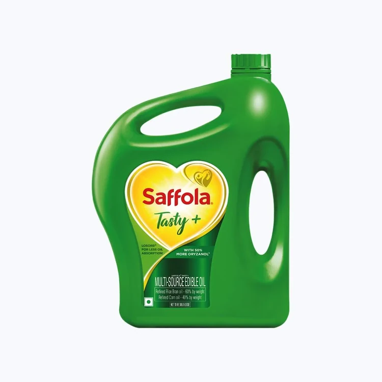 Saffola Tasty + Refined Rice bran & Corn Blended Cooking Oil (Aduge Enne)
