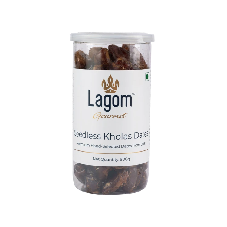 Lagom Seedless Kholas Dates (Kharjura)