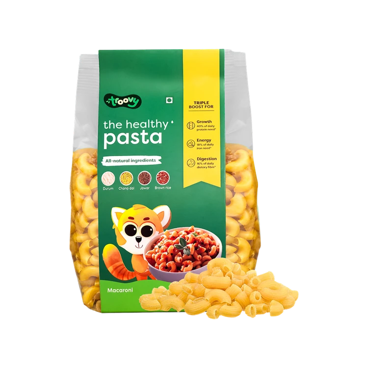 Troovy Protein Millet Macaroni Pasta (No Maida)