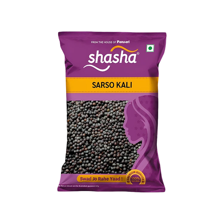 Shasha Kali Small Mustard Seeds (From the House of Pansari) (Sanna Sasive Beeja)