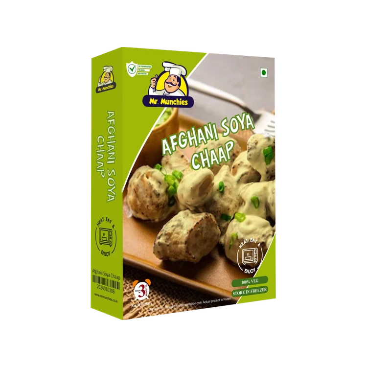 Mr. Munchies Afghani Soya Chaap
