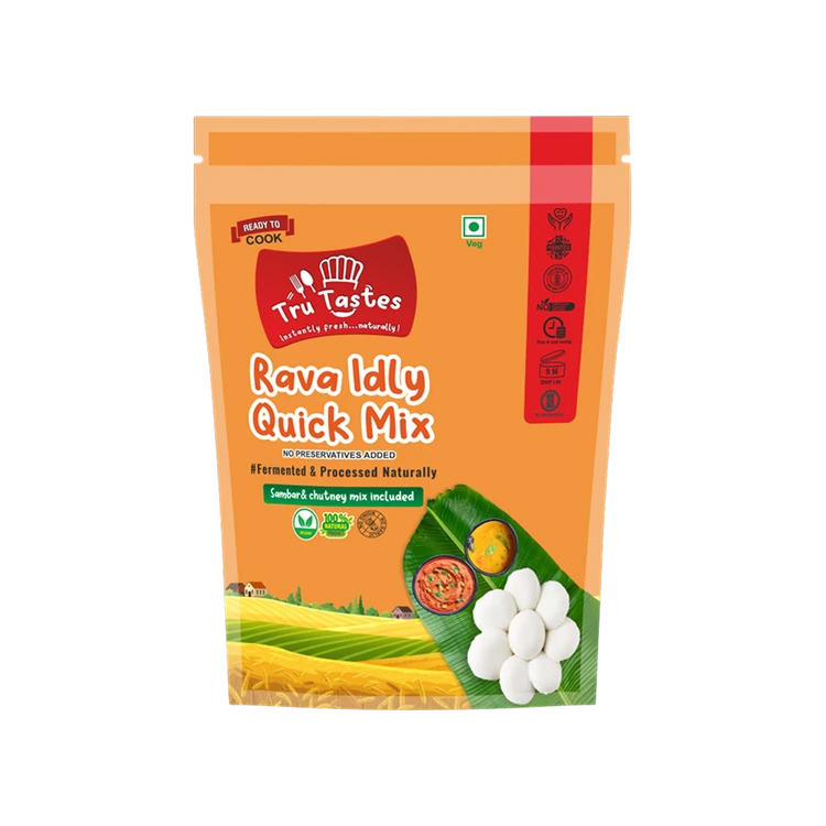 Tru Tastes Rava Idli Mix