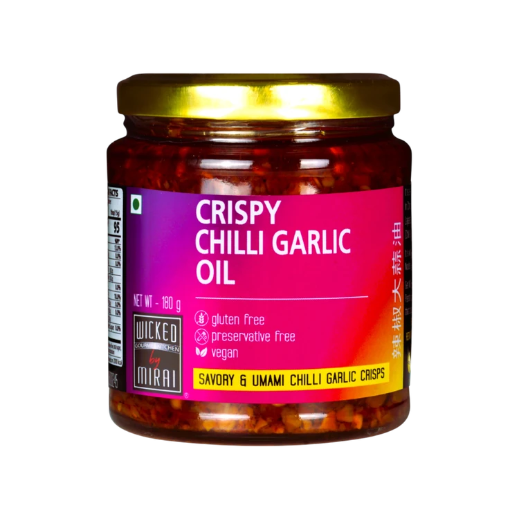 Wicked Gourmet Kitchen By Mirai Chinese Chilli Garlic Oil