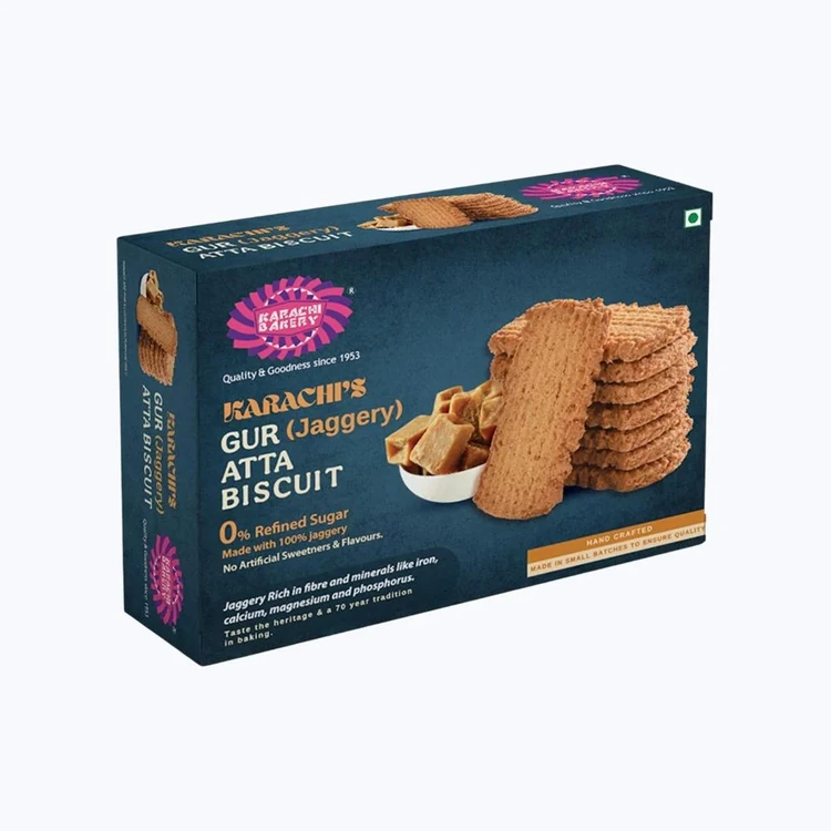 Karachi Bakery Gur Atta Biscuit