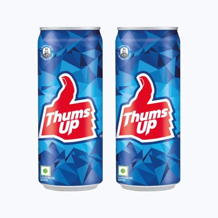 Thums Up Cola Soft Drink (300 ml) - Pack of 2