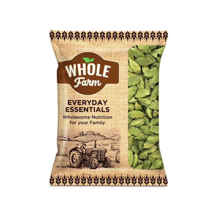 Whole Farm Premium Choti Elachi/ Green Cardamom Whole (Hasiru Yelakki)