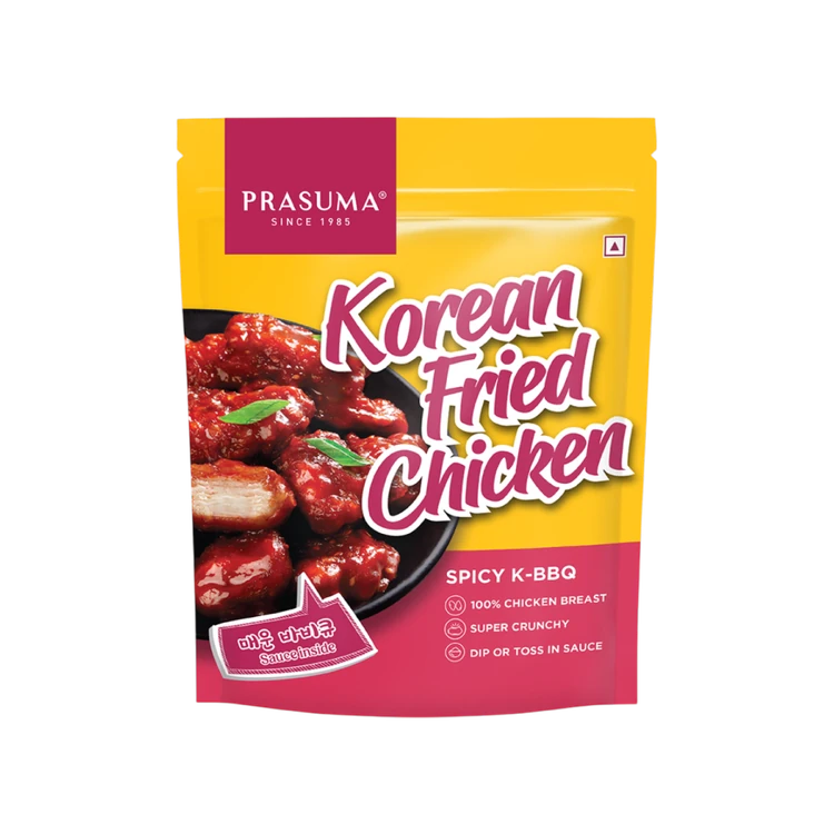 Prasuma Korean Spicy K-BBQ Fried Chicken Nuggets