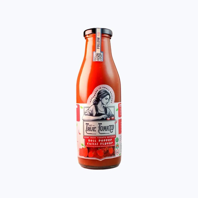 The True Tomato Ketchup (Bell Pepper Chilli Flavor)