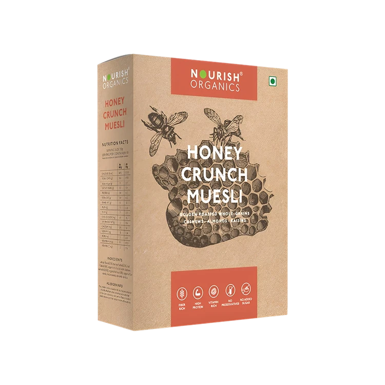 Nourish Organics Honey Crunch Muesli