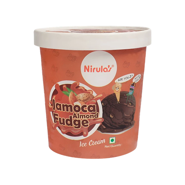 Nirula's Jamoca Almond Fudge Ice Cream Tub