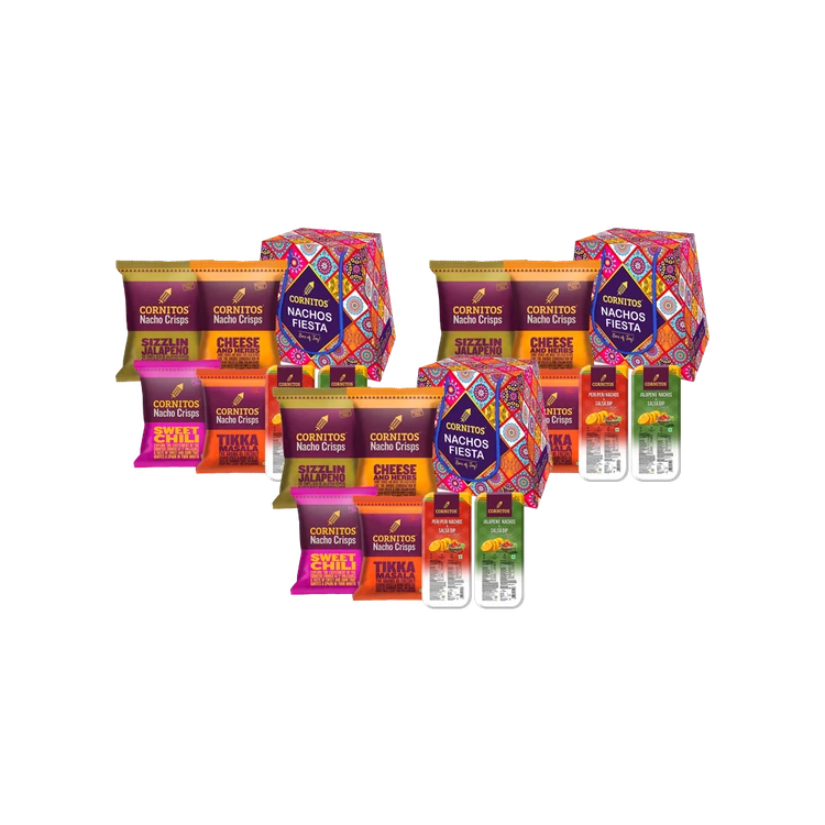 Cornitos Nachos Fiesta Gift Pack - Pack of 3