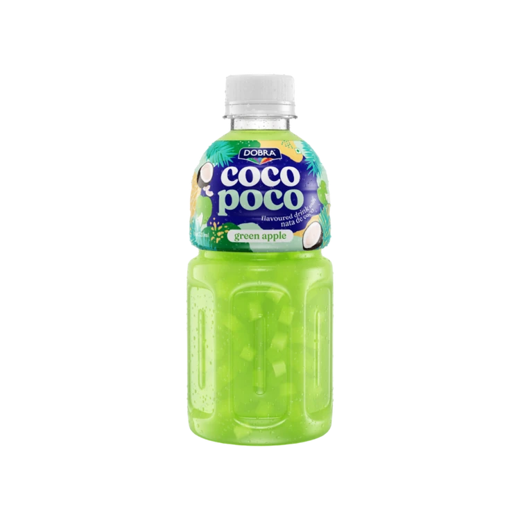 Dobra Coco Poco Fruit Drink - Green Apple