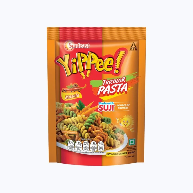 Yippee Tricolor Masala Instant Pasta