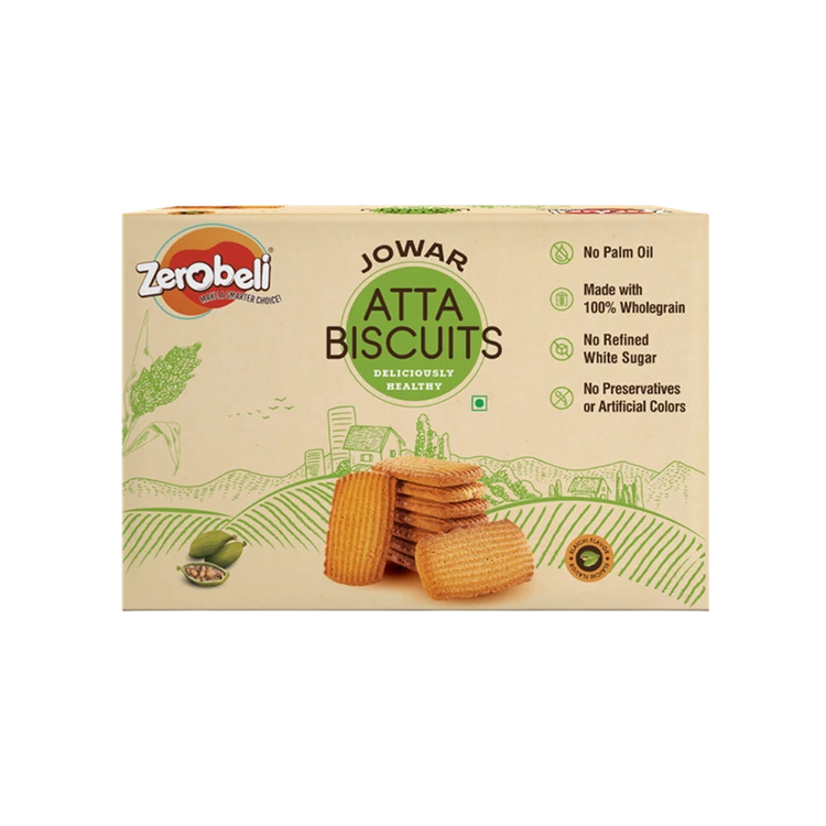 Zerobeli Jowar Atta Biscuit
