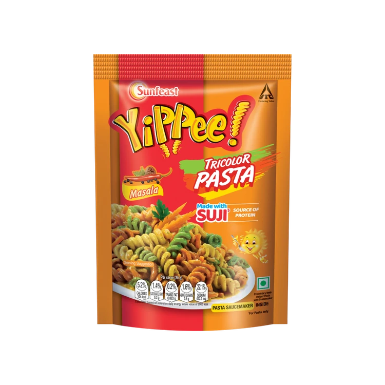 Yippee Tricolor Masala Instant Pasta