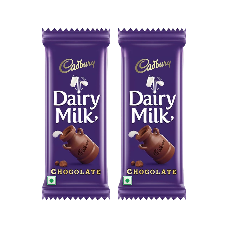 Cadbury Dairy Milk Chocolate Bar - Pack of 2