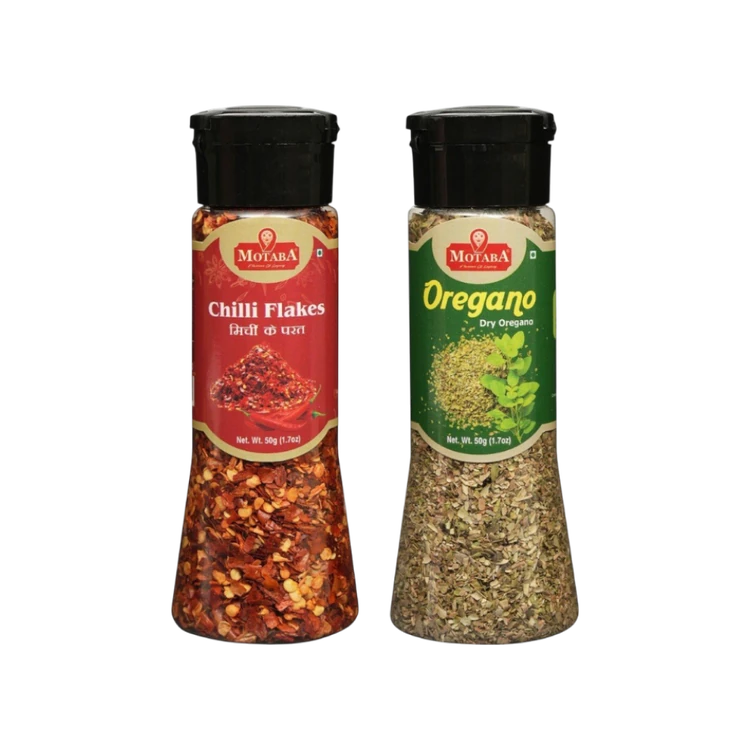 Motaba Chilli Flakes & Oregano Combo Pack