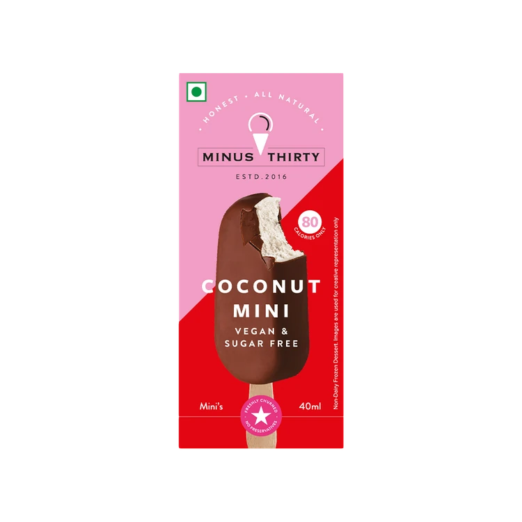 Minus Thirty Coconut Mini Ice Cream Stick