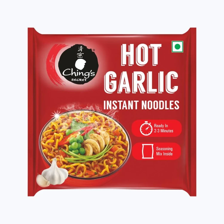 Ching's Secret Hot Garlic Flavoured Instant Noodles