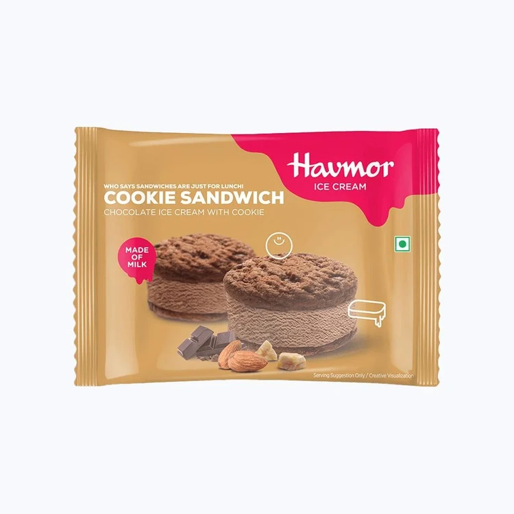 Havmor Cookie Chocolate Ice Cream Sandwich