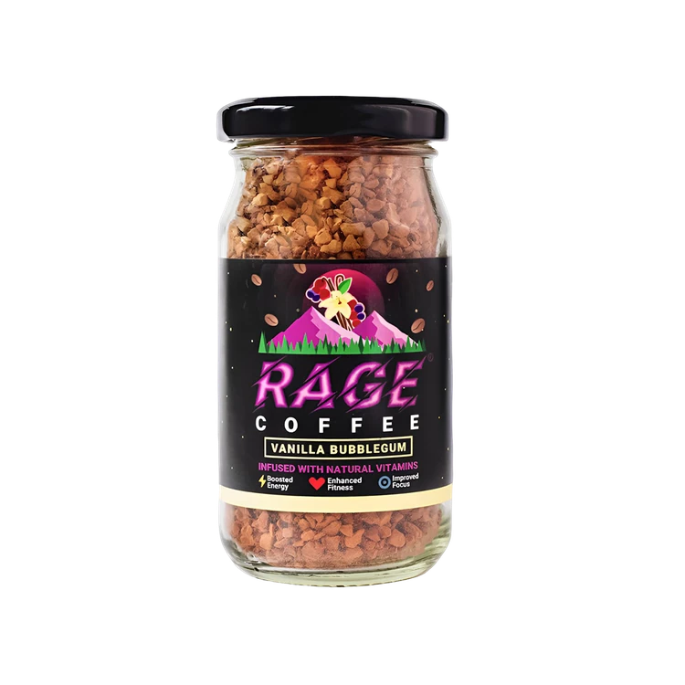 Rage Coffee Vanilla Bubblegum Flavoured Coffee