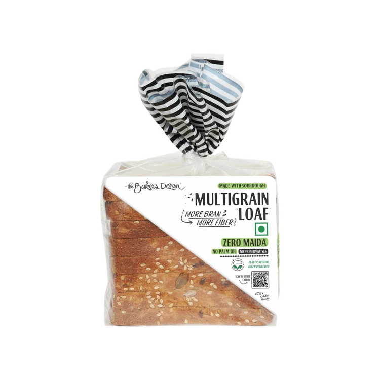 The Baker's Dozen 100% Wholewheat Multigrain Loaf