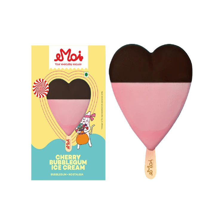 EMOI Cherry Bubblegum Ice Cream Stick