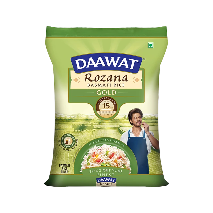 Daawat Rozana Gold Basmati Rice (Extra Long Grain) (Basmati Akki)